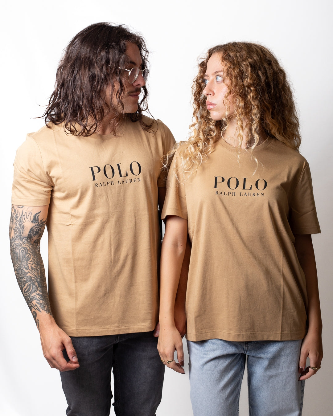 T-Shirt Polo Ralph Lauren con logo e ricamo uomo