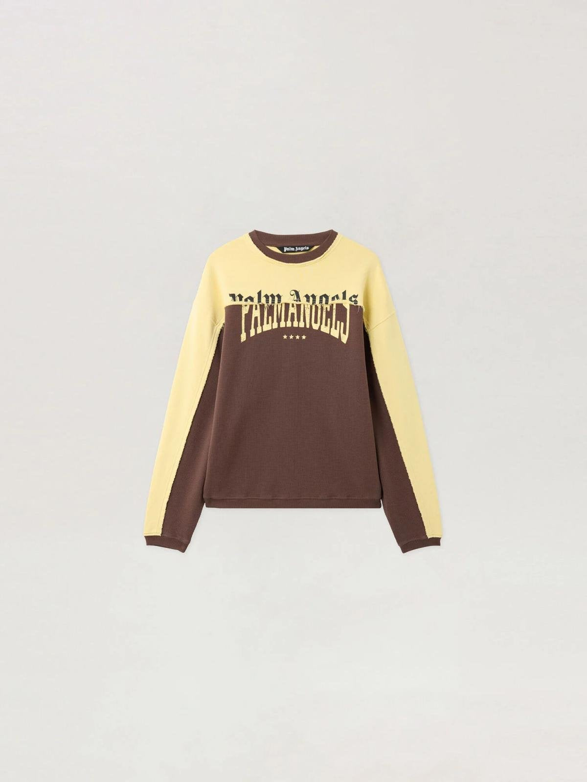 Felpa Palm Angels girocollo "Vintage Logo" uomo