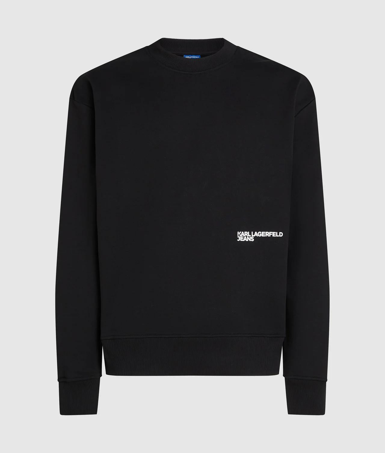 Felpa Karl Lagerfeld Jeans girocollo "Karlism" uomo