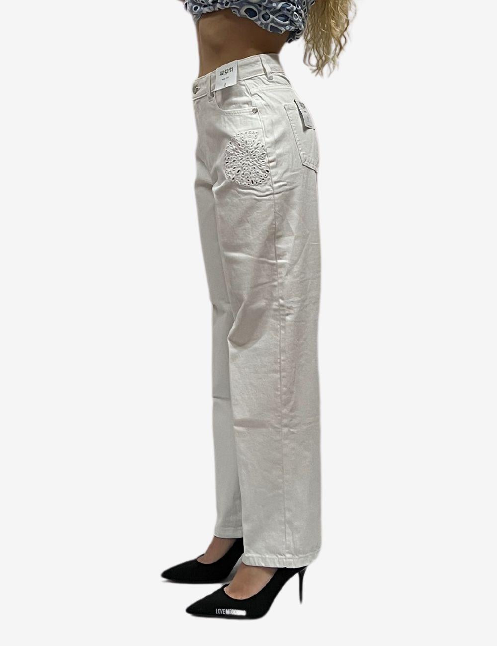 Jeans Silvian Heach con ricami donna