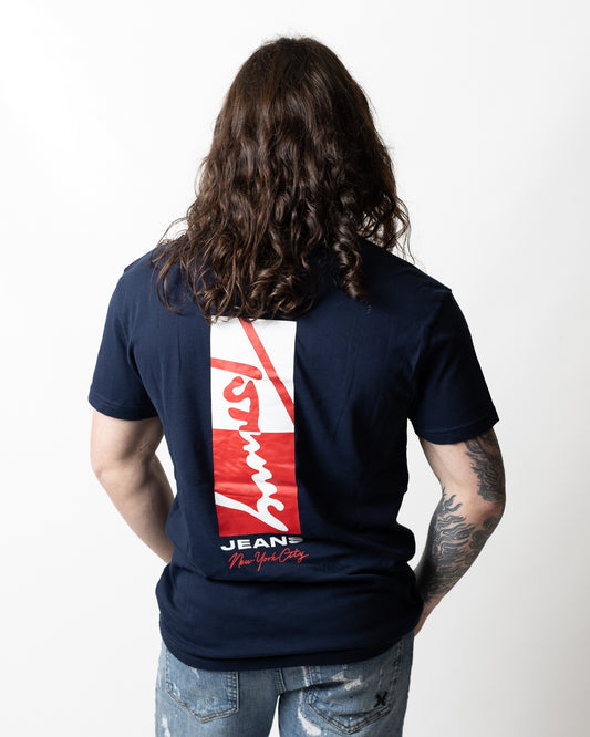 T-Shirt Tommy Jeans "Sign block" uomo