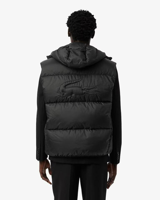 Gilet Lacoste con cappuccio uomo