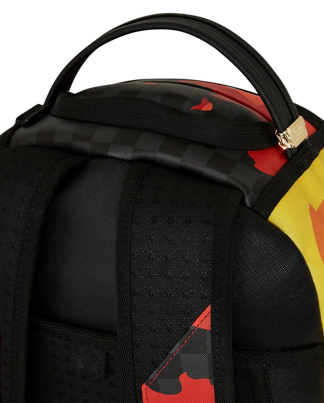 Zaino Sprayground nero Bender fire drama dlxv backpack