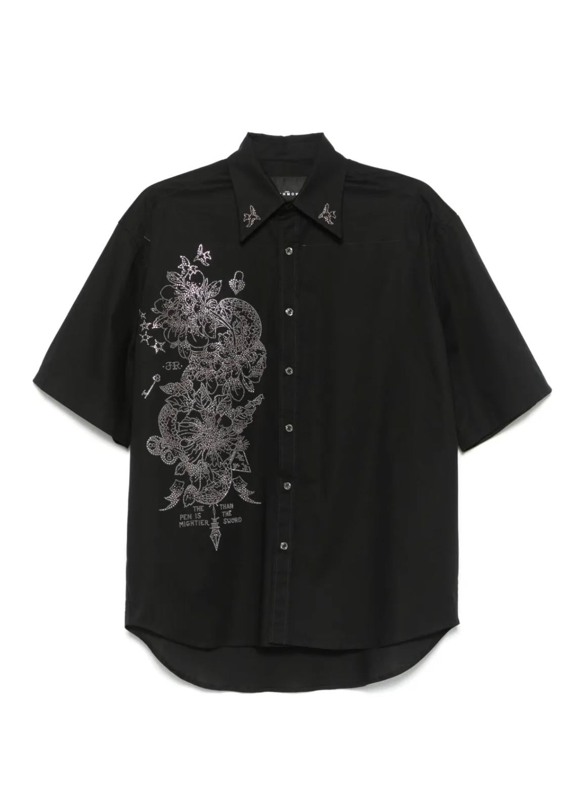 Camicia John Richmond con applicazione sul davanti