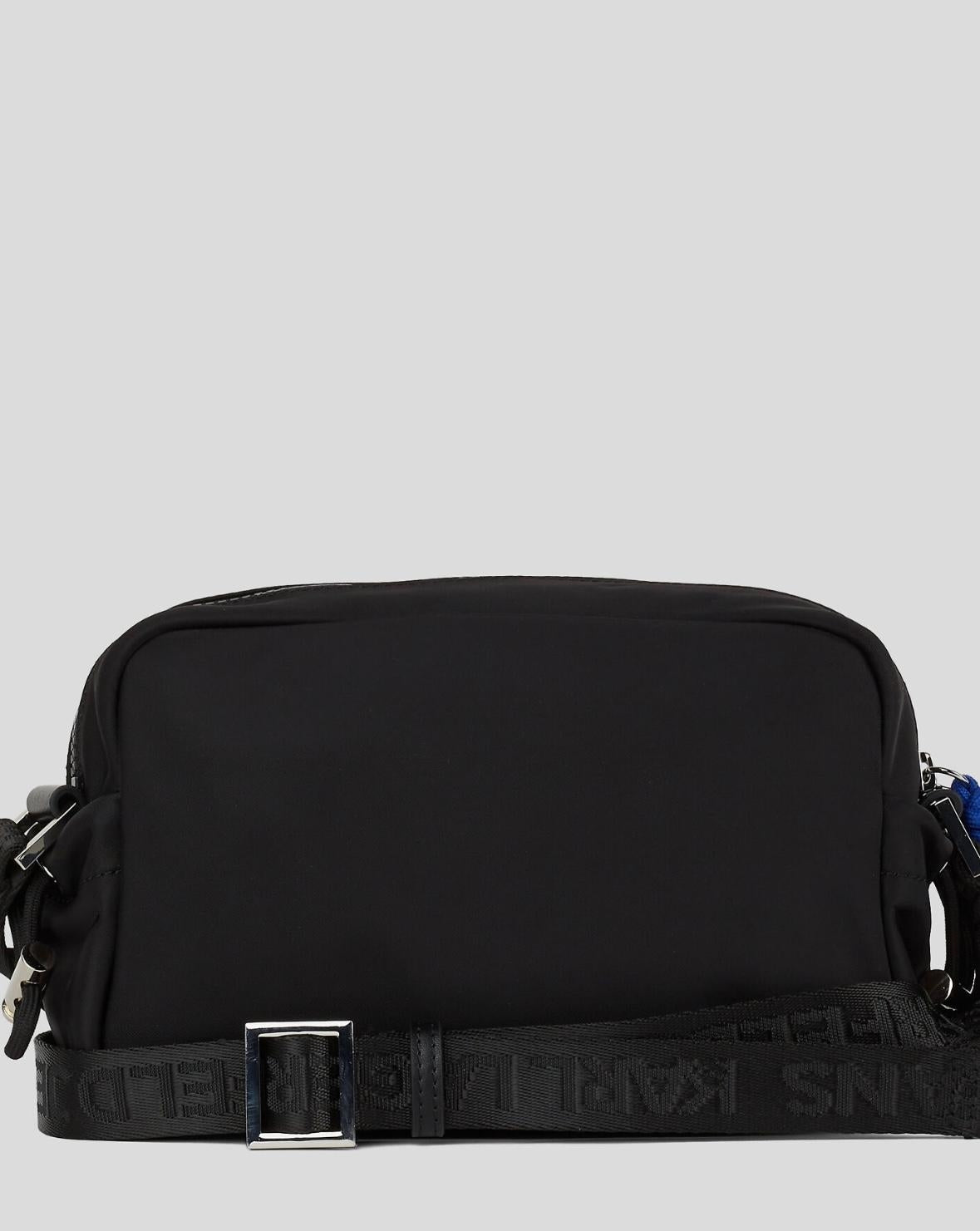 Tracolla Karl Lagerfeld Jeans con gancio e patch