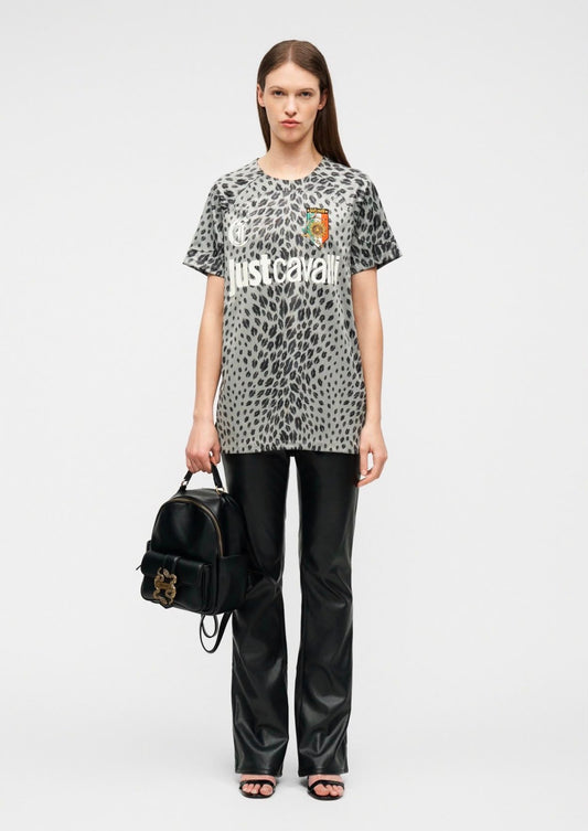 Zaino Just Cavalli logo oro snakes