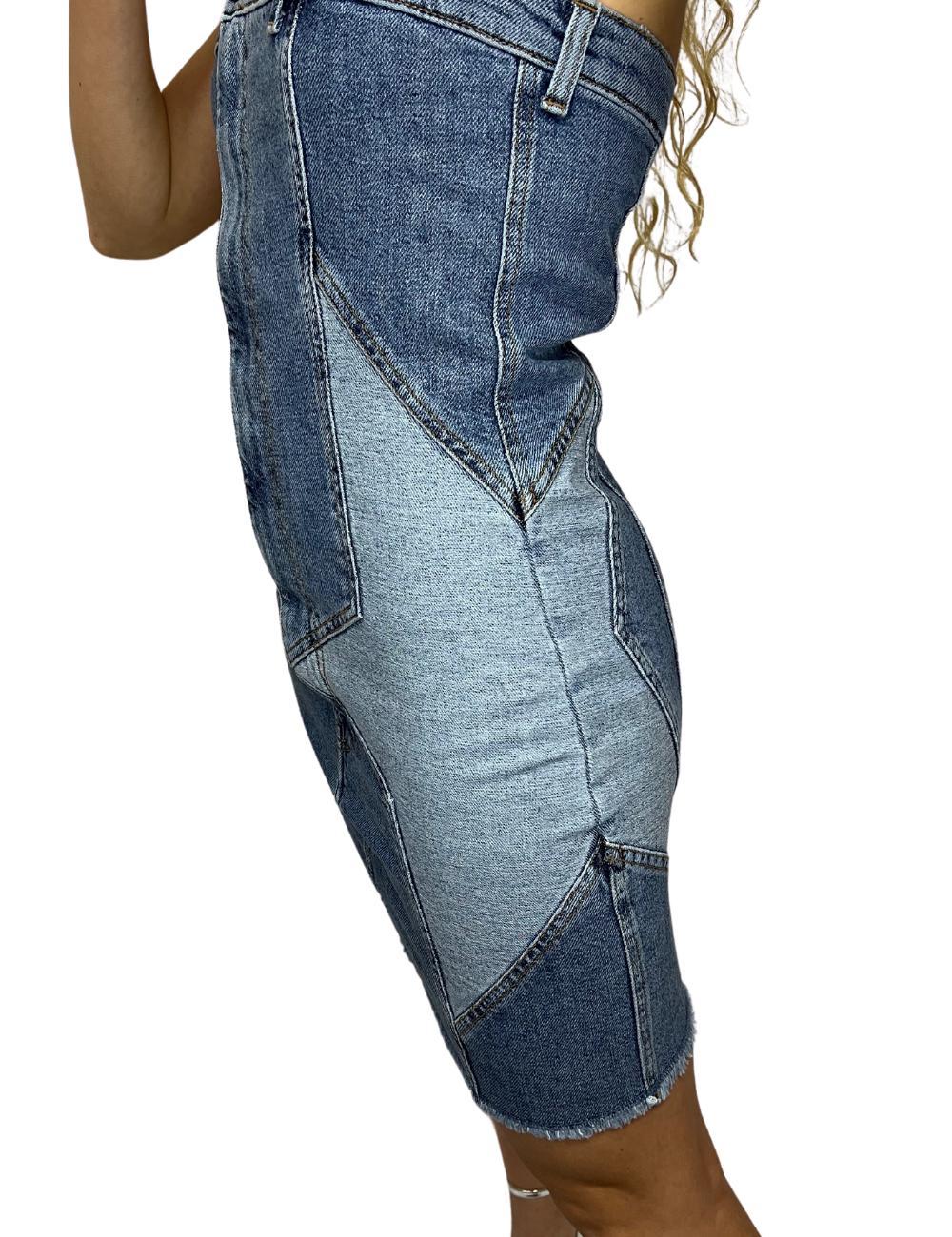 Abito Twinset Actitude in denim donna