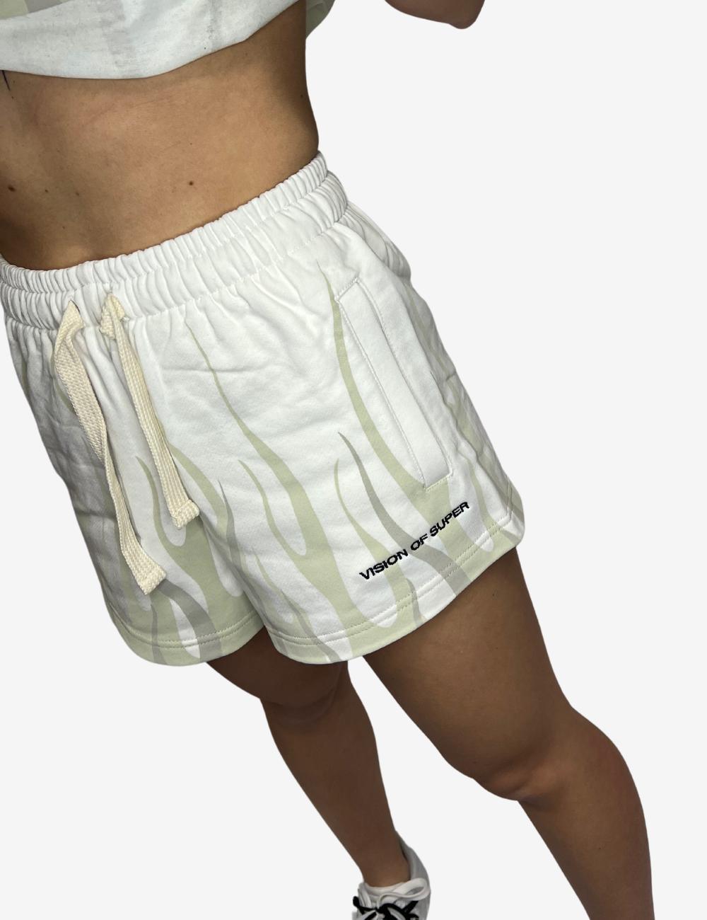 Short Vision of super con fiamme donna