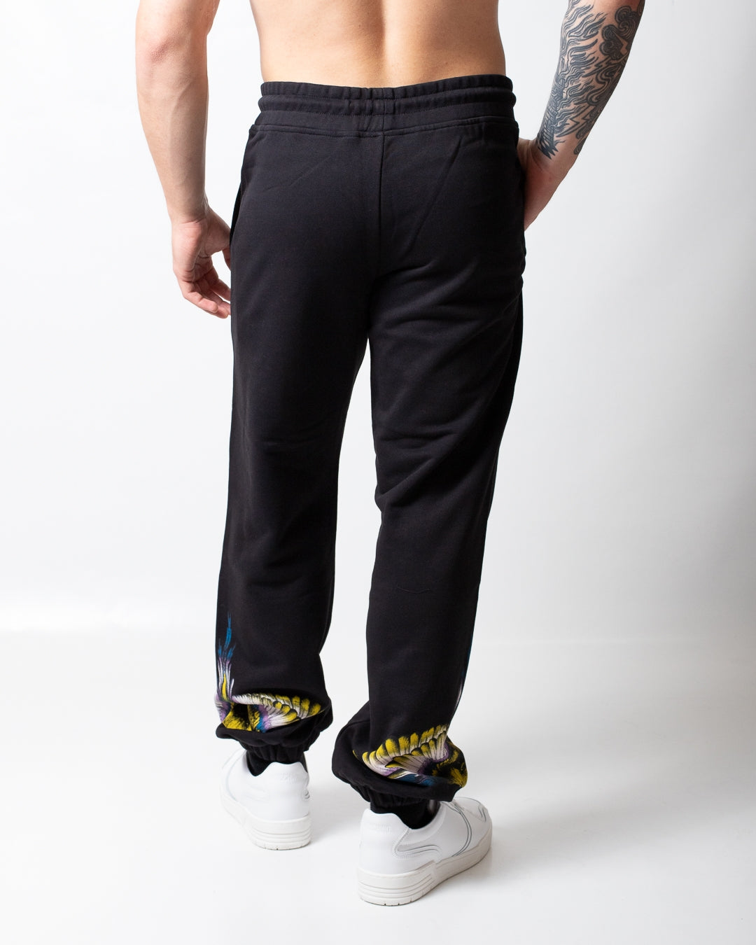 Pantalone Marcelo Burlon in felpa "Wings" uomo