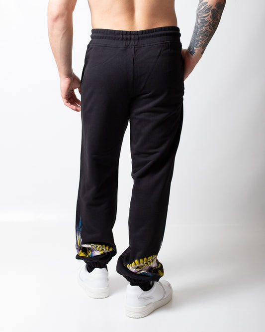 Pantalone Marcelo Burlon in felpa "Wings" uomo