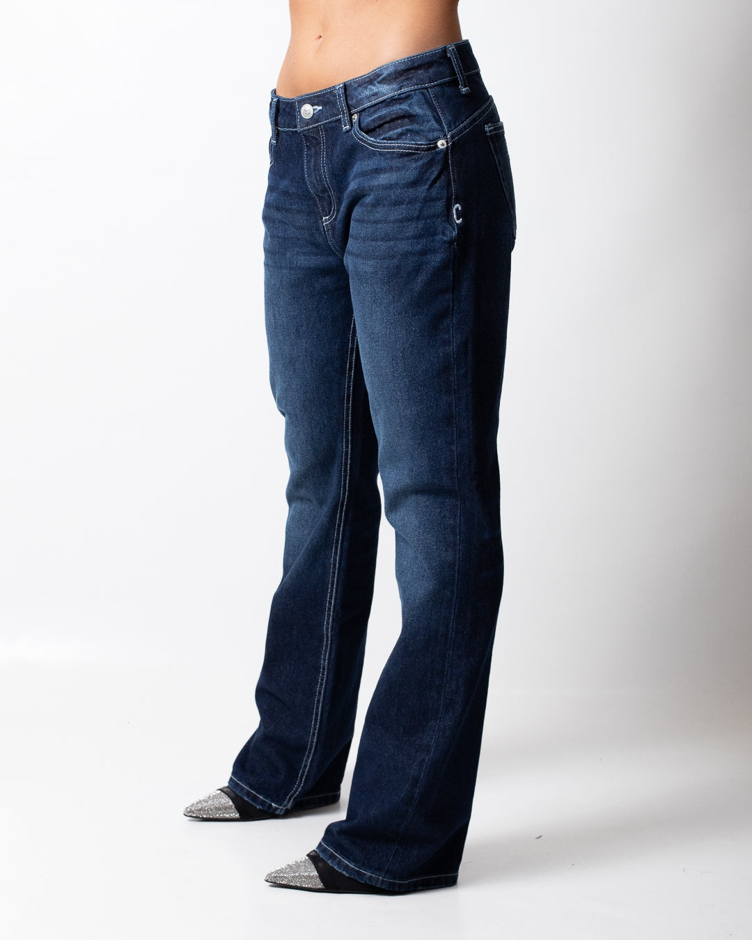 Jeans Juicy Couture "Diamante" Bootcut donna