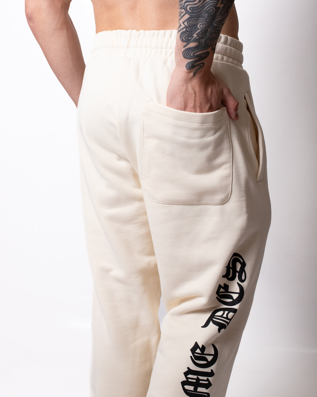 Pantalone Comme des Fuckdown in felpa con stampe uomo