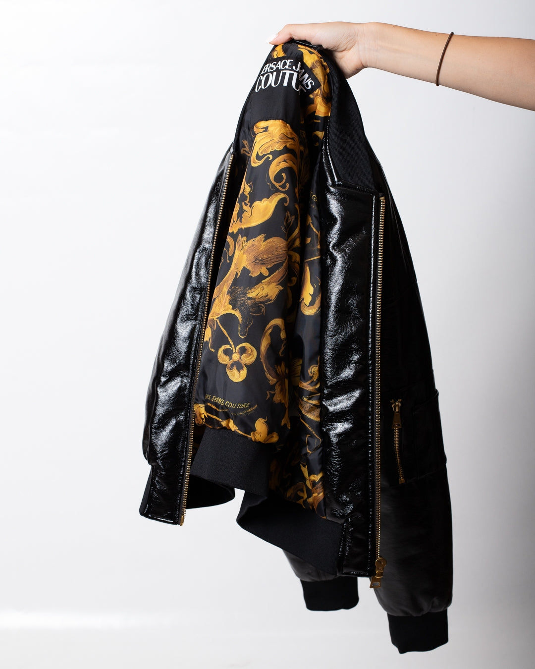 Giubbotto Versace Jeans Couture in similpelle donna