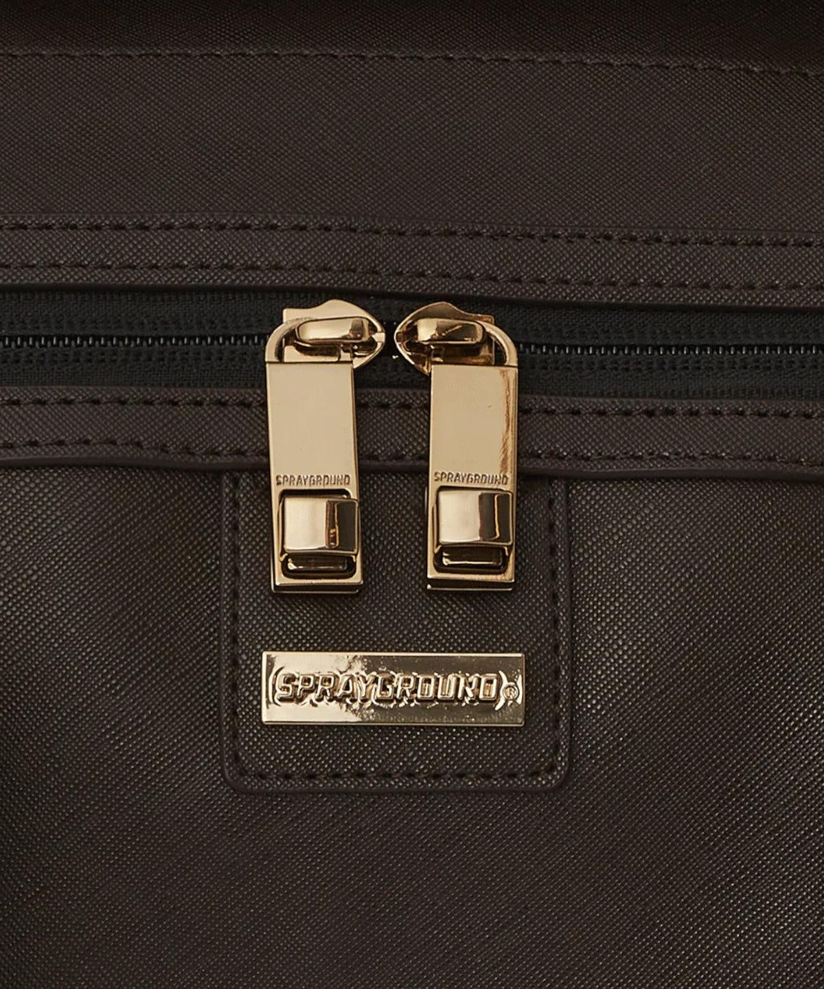 Borsone Sprayground marrone spec ops pixel emboss large duffle