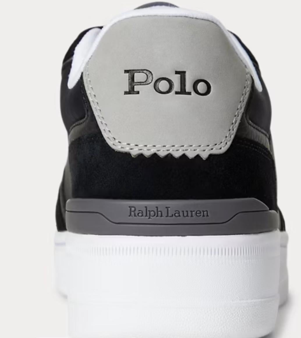 Sneakers Polo Ralph Lauren con dettagli in suede uomo