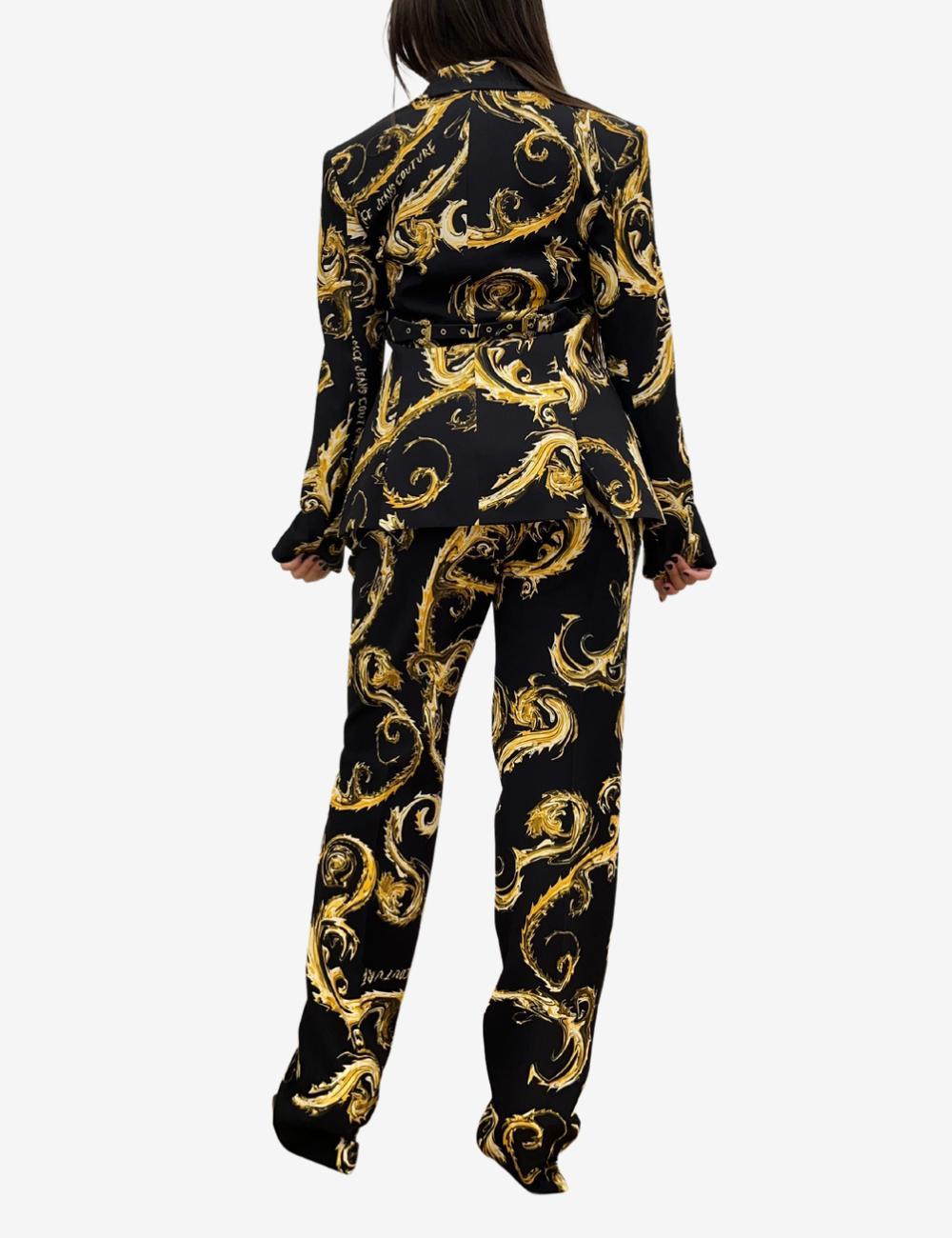 Blazer Versace Jeans Couture con fibbia Baroque donna