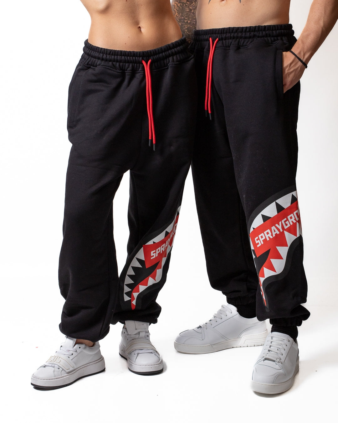 Pantalone Sprayground in felpa "Smash Logo"