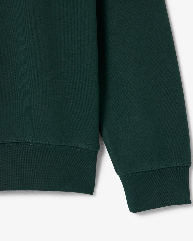 Felpa Lacoste girocollo con logo multicolor uomo