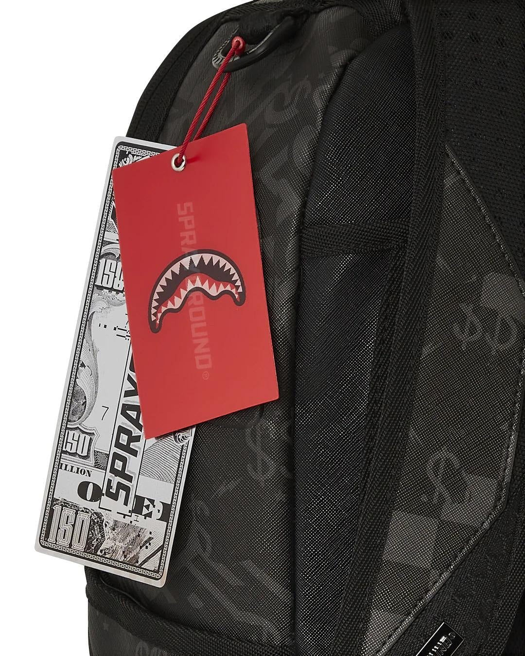 Zaino Sprayground nero 3AM check backpack