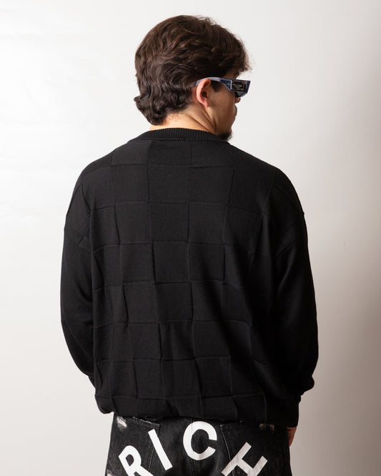 Maglia John Richmond girocollo in lana "Piercing" uomo