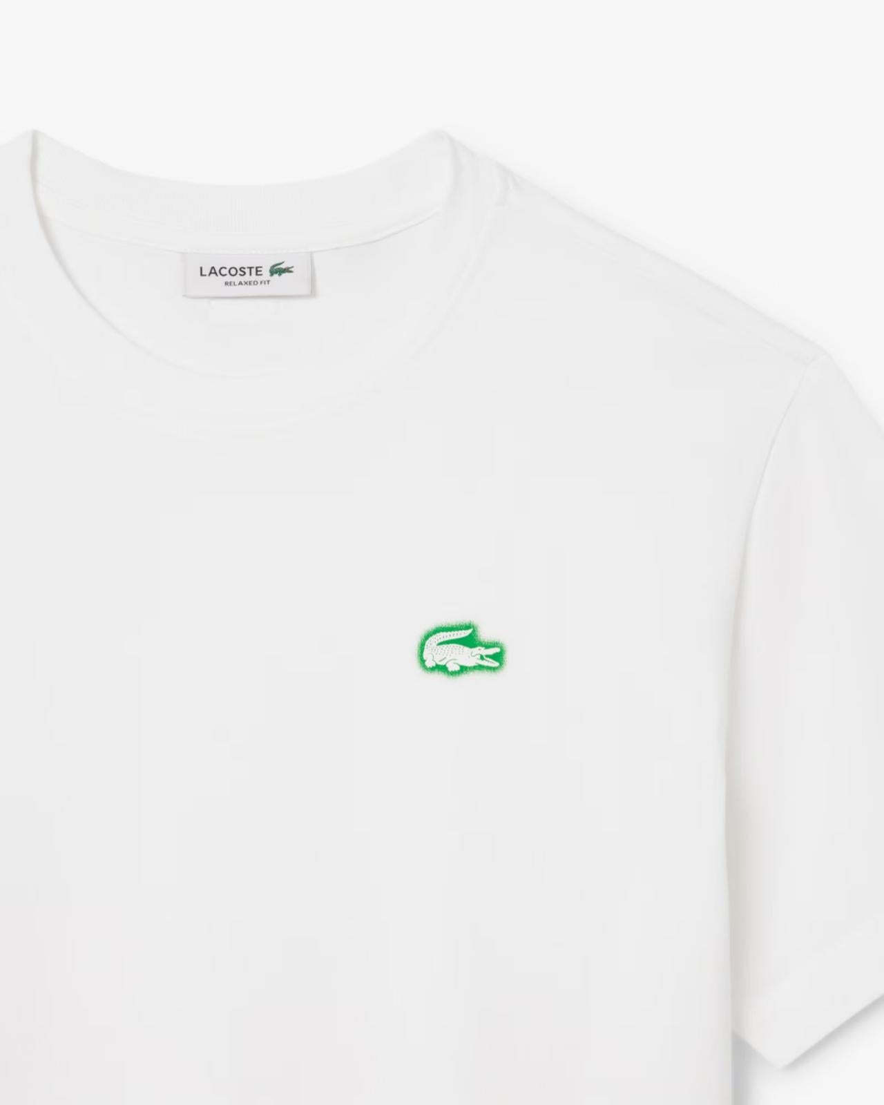 T-shirt Lacoste con logo stampato sul petto