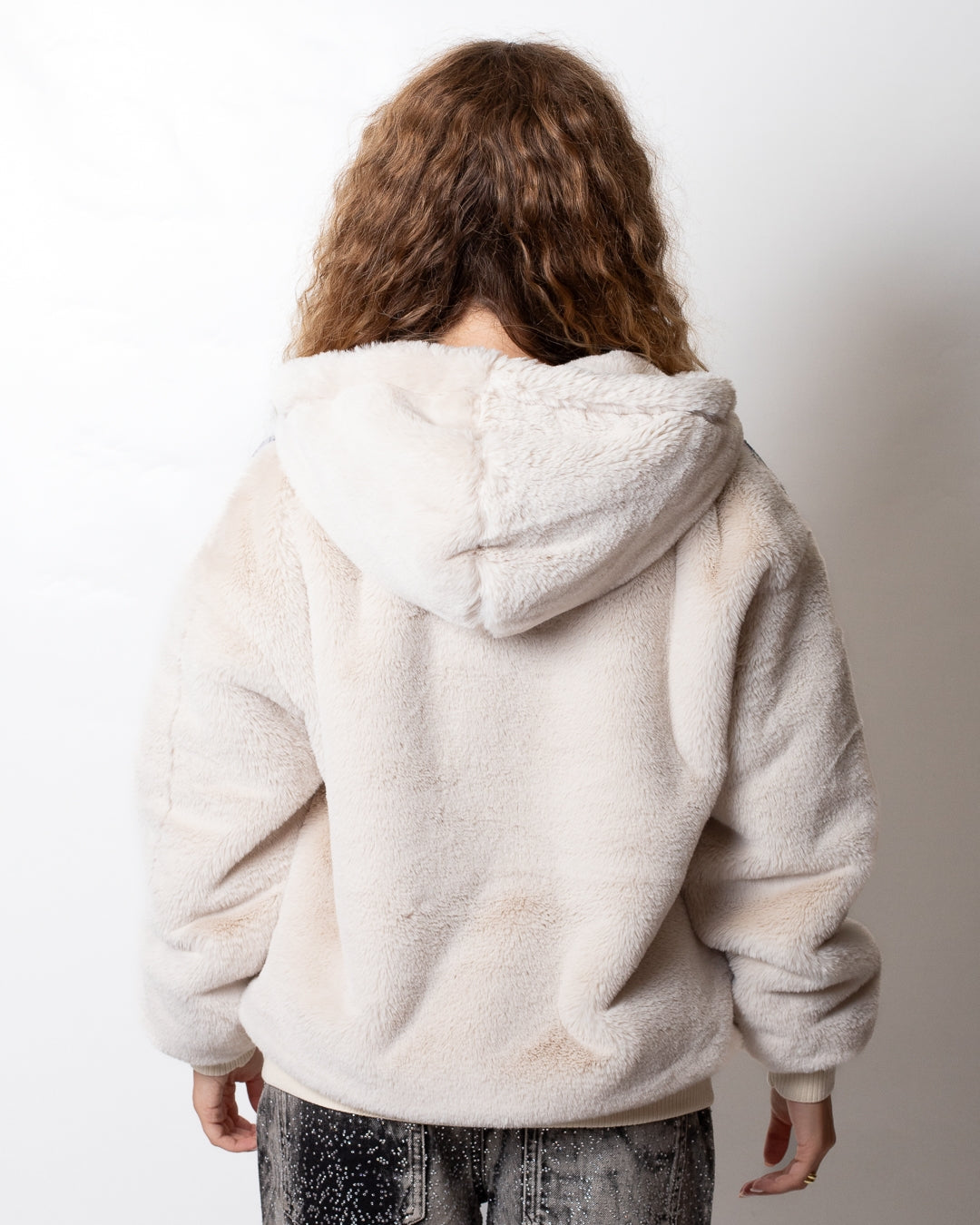 Ecopelliccia Marcelo Burlon "Pink Wings" donna