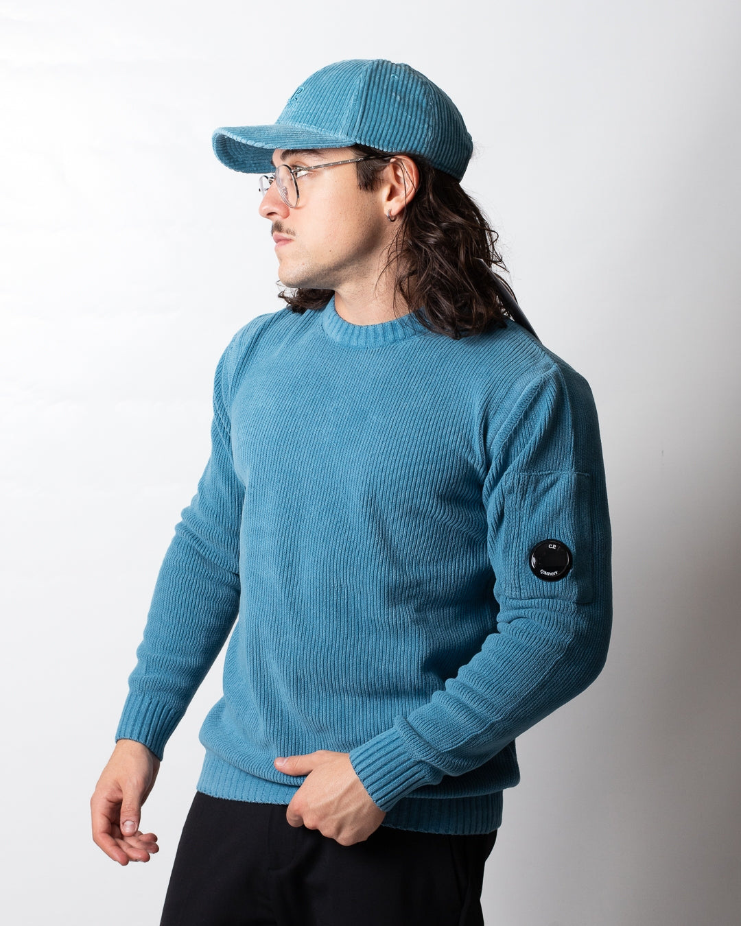 Maglia C.P. Company girocollo in cotone uomo