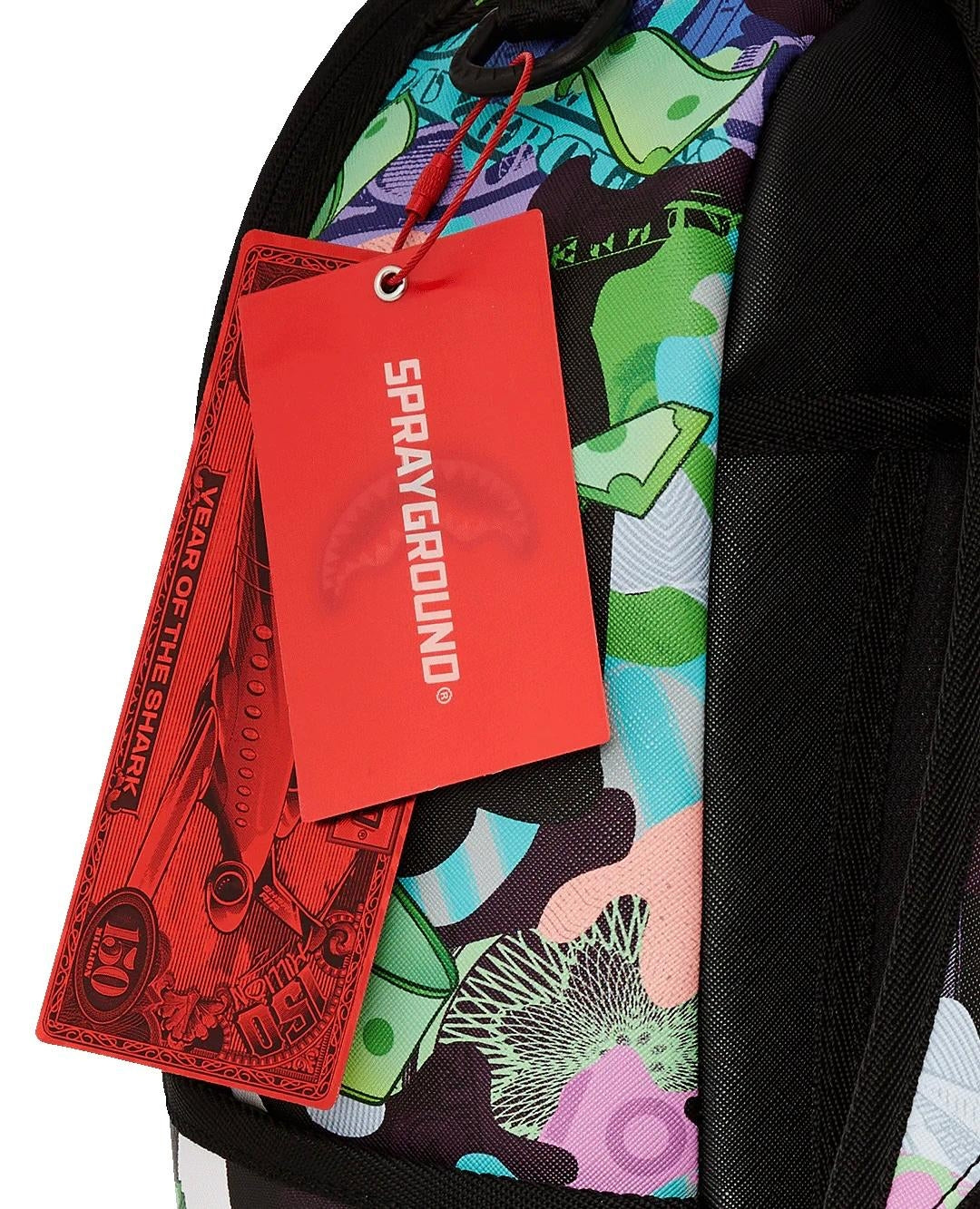 Zaino Sprayground verde Diablo Flexing on you dlxsv backpack