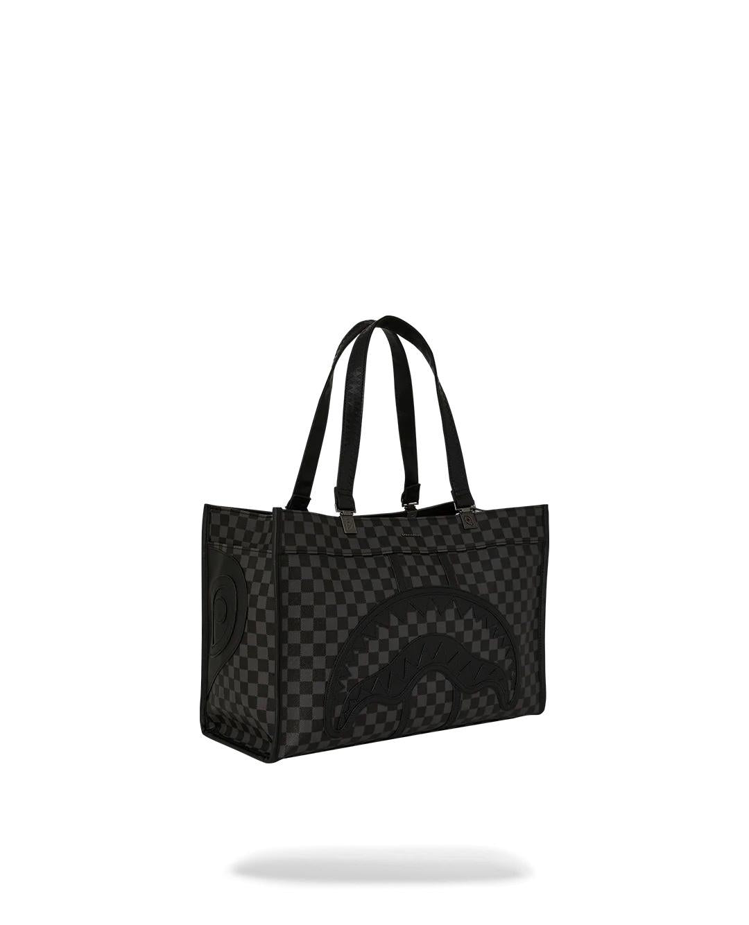 Borsa Sprayground nero Midnight chateau tote