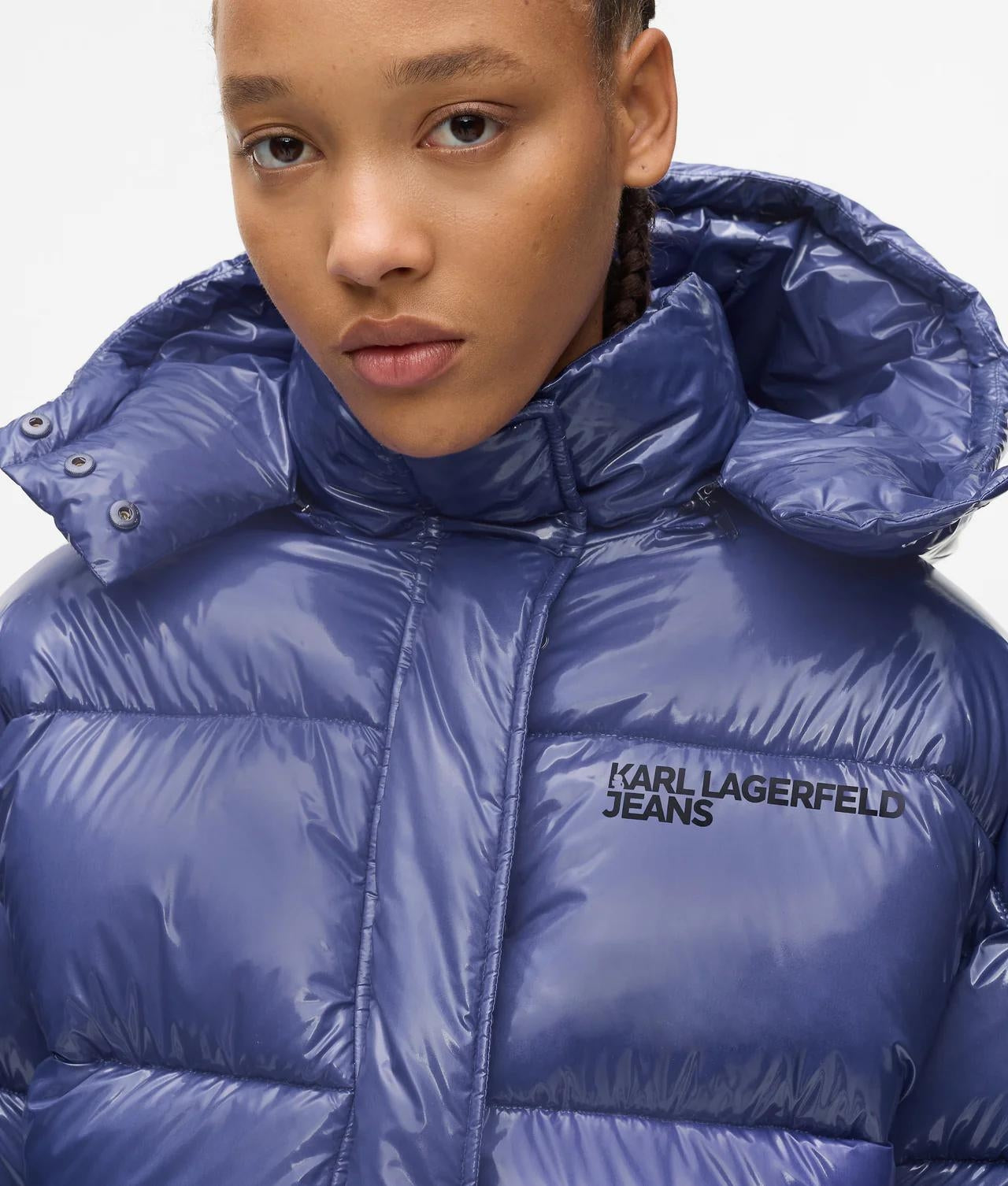 Giubbotto Karl Lagerfeld puffer boxy donna