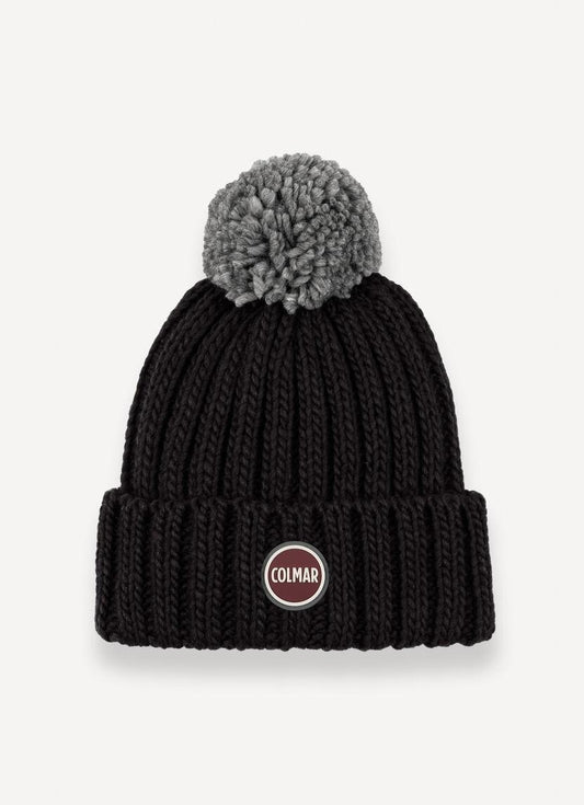 Cappello Colmar in misto lana con pon pon
