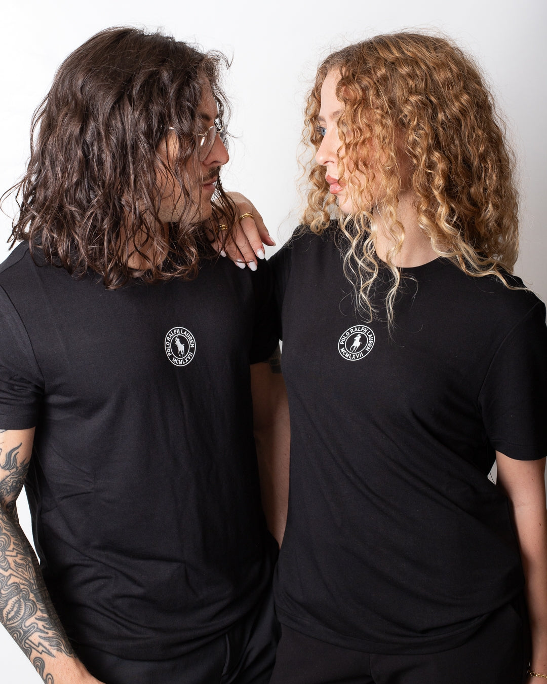 T-Shirt Polo Ralph Lauren con logo circle