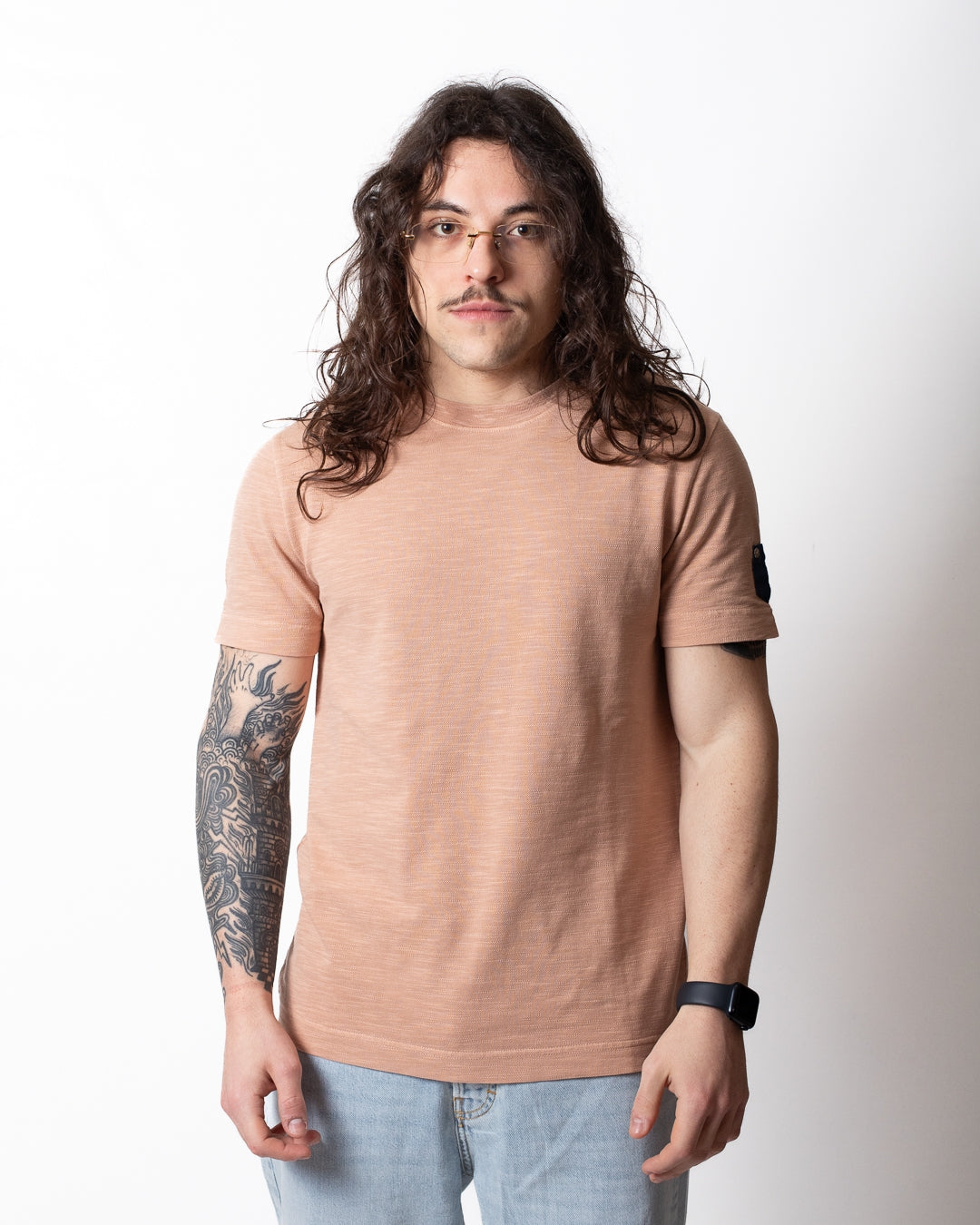 T-Shirt Liu Jo texturizzata con taschino uomo