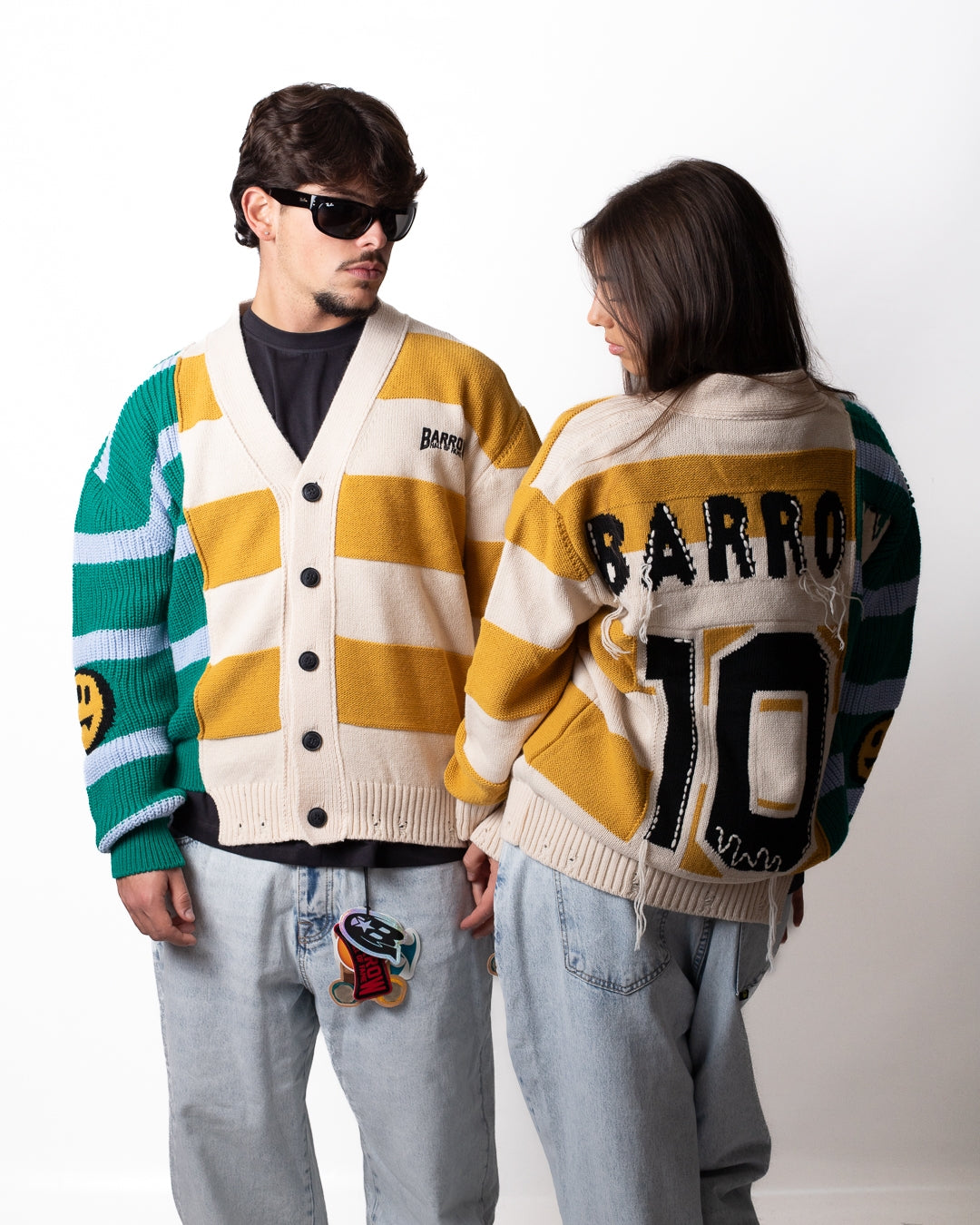 Cardigan Barrow "Hall of fame" in misto lana