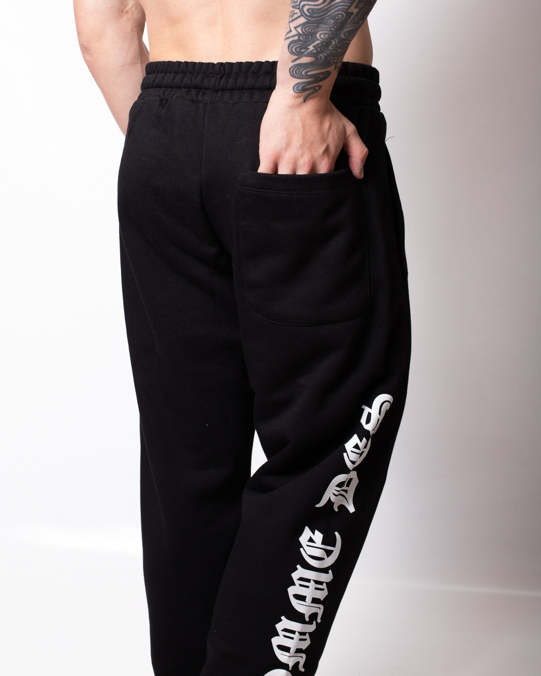 Pantalone Comme des Fuckdown in felpa con stampe uomo