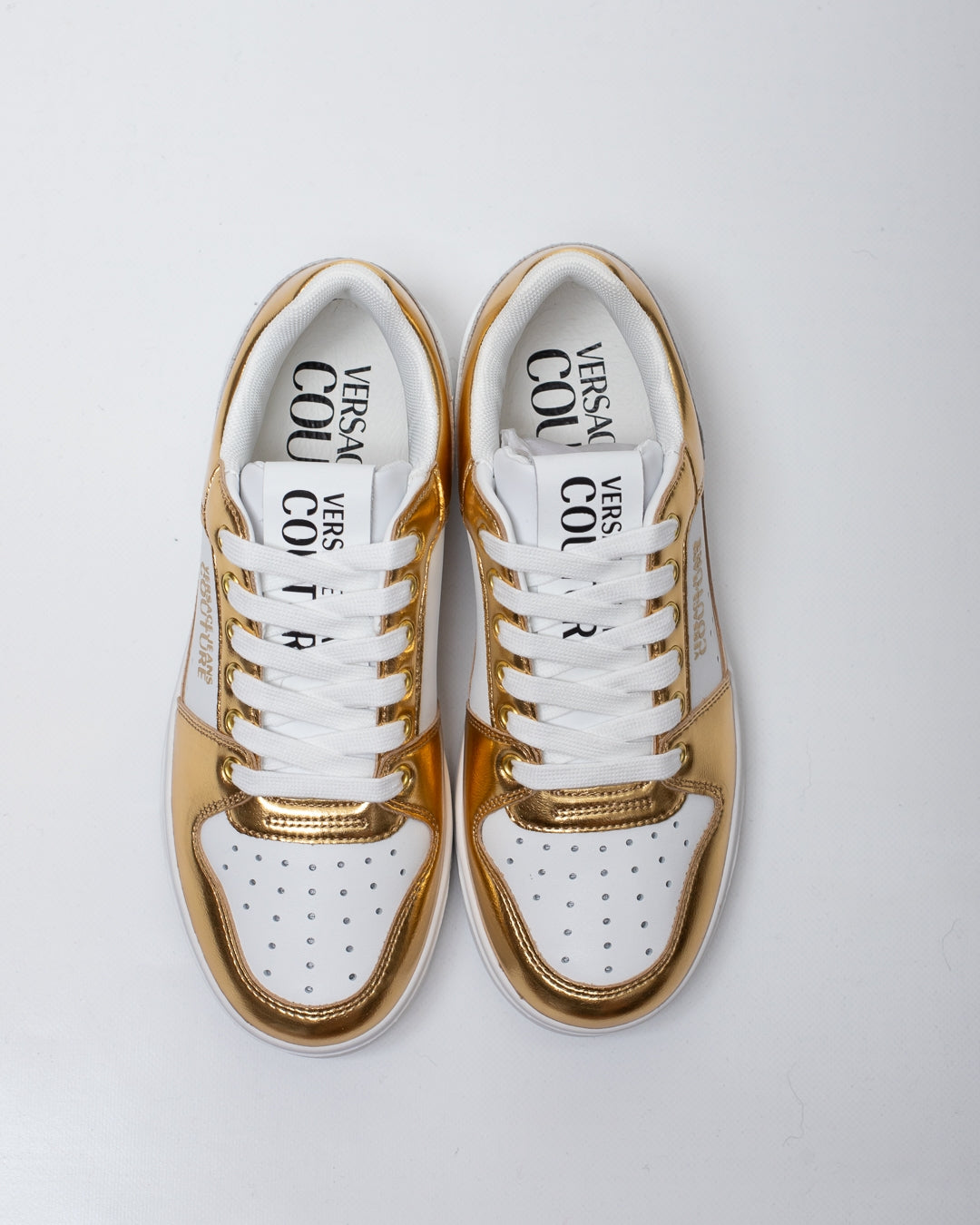 Sneakers Versace Jeans Couture con dettagli laminati donna