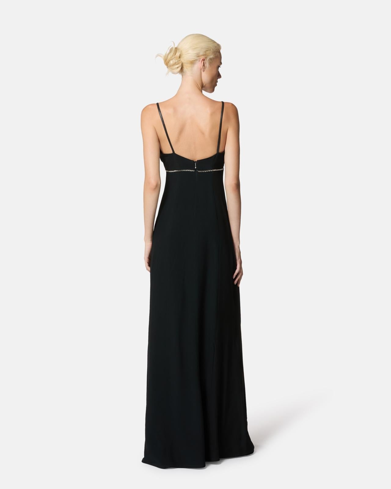 Abito John Richmond long dress con catene donna