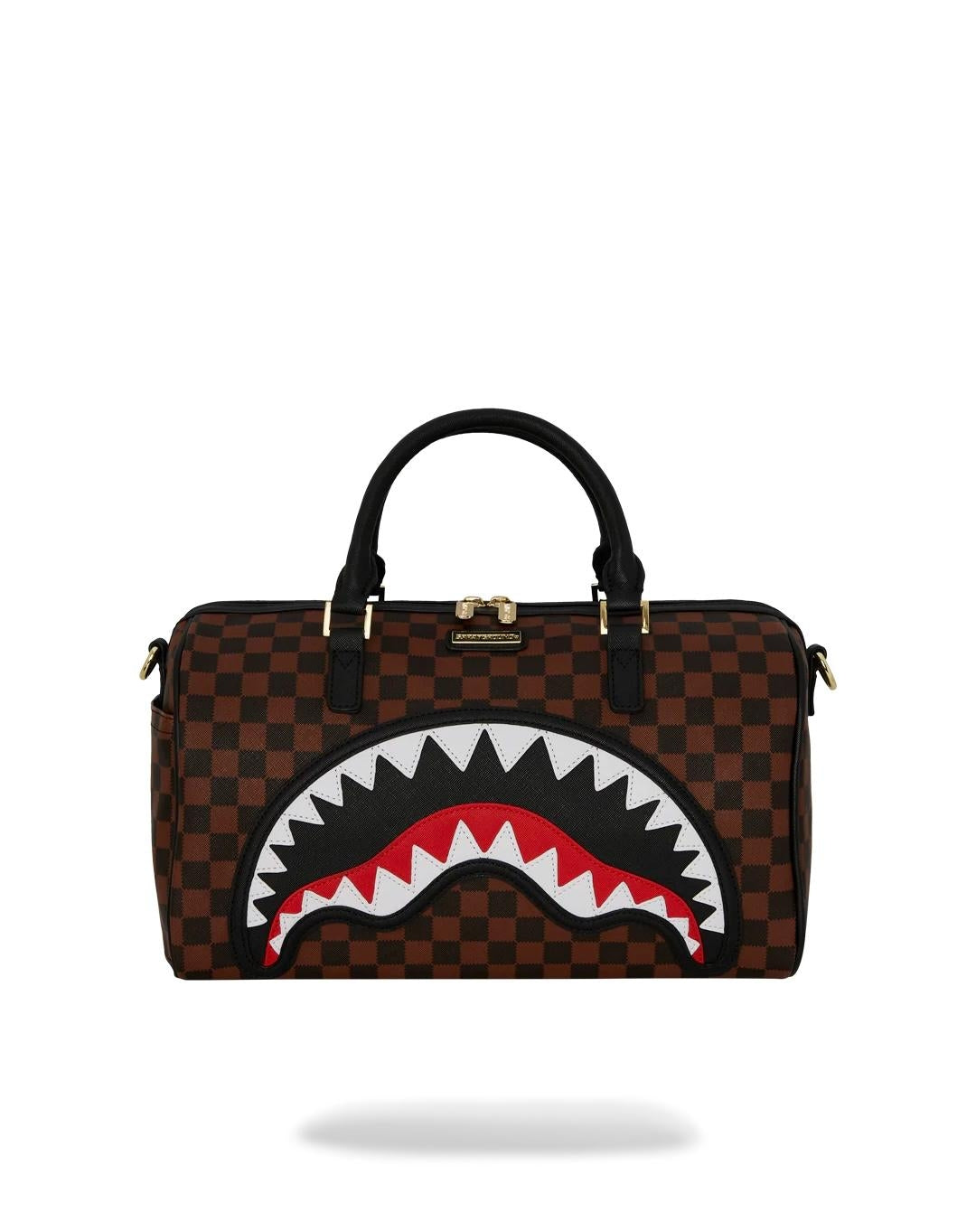 Borsa Sprayground marrone Sawtooth sharks in paris mini duffle