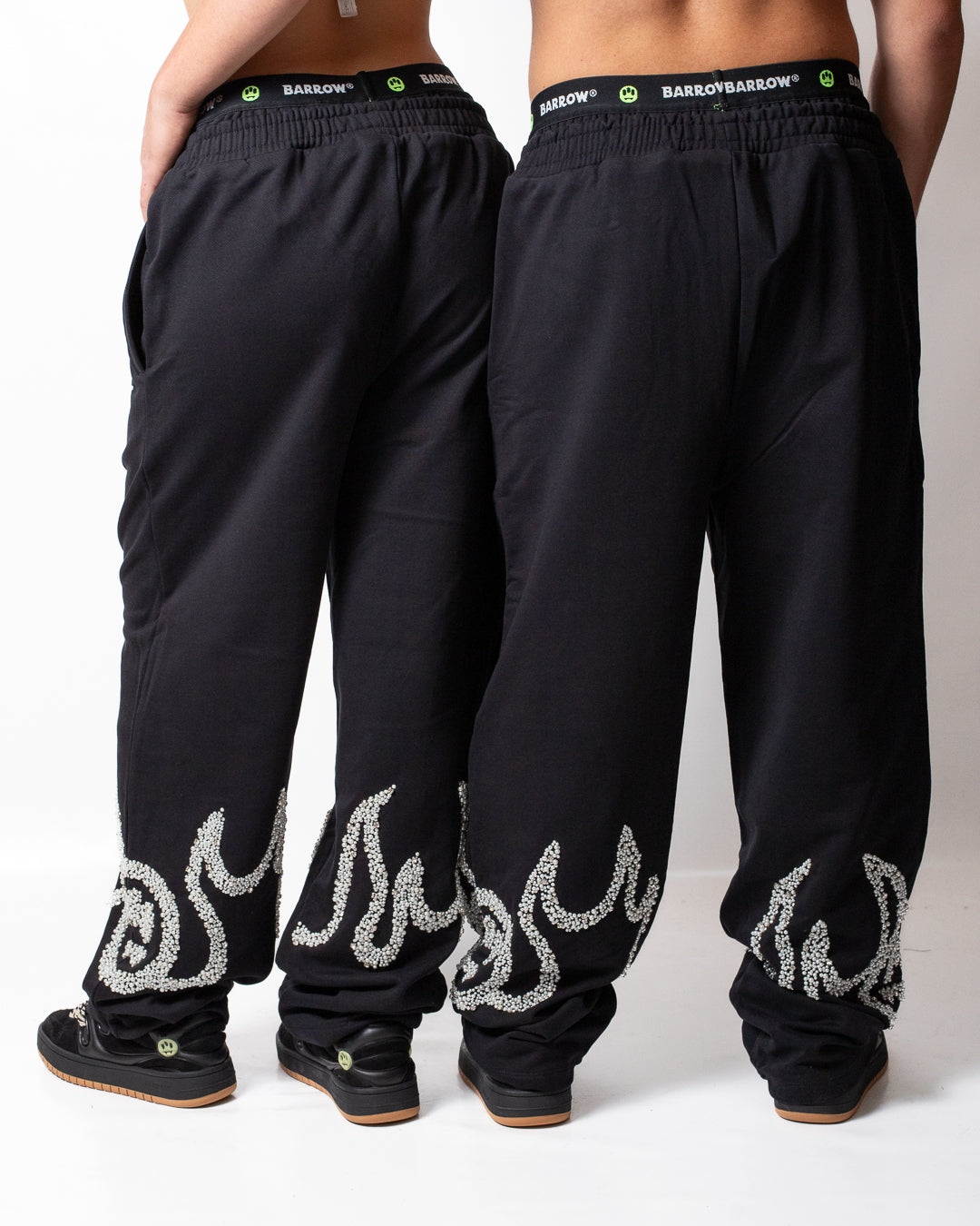 Pantalone Barrow in felpa con fascia logata