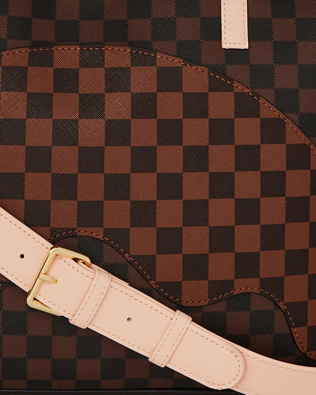 Borsa Sprayground marrone boujee strap tote