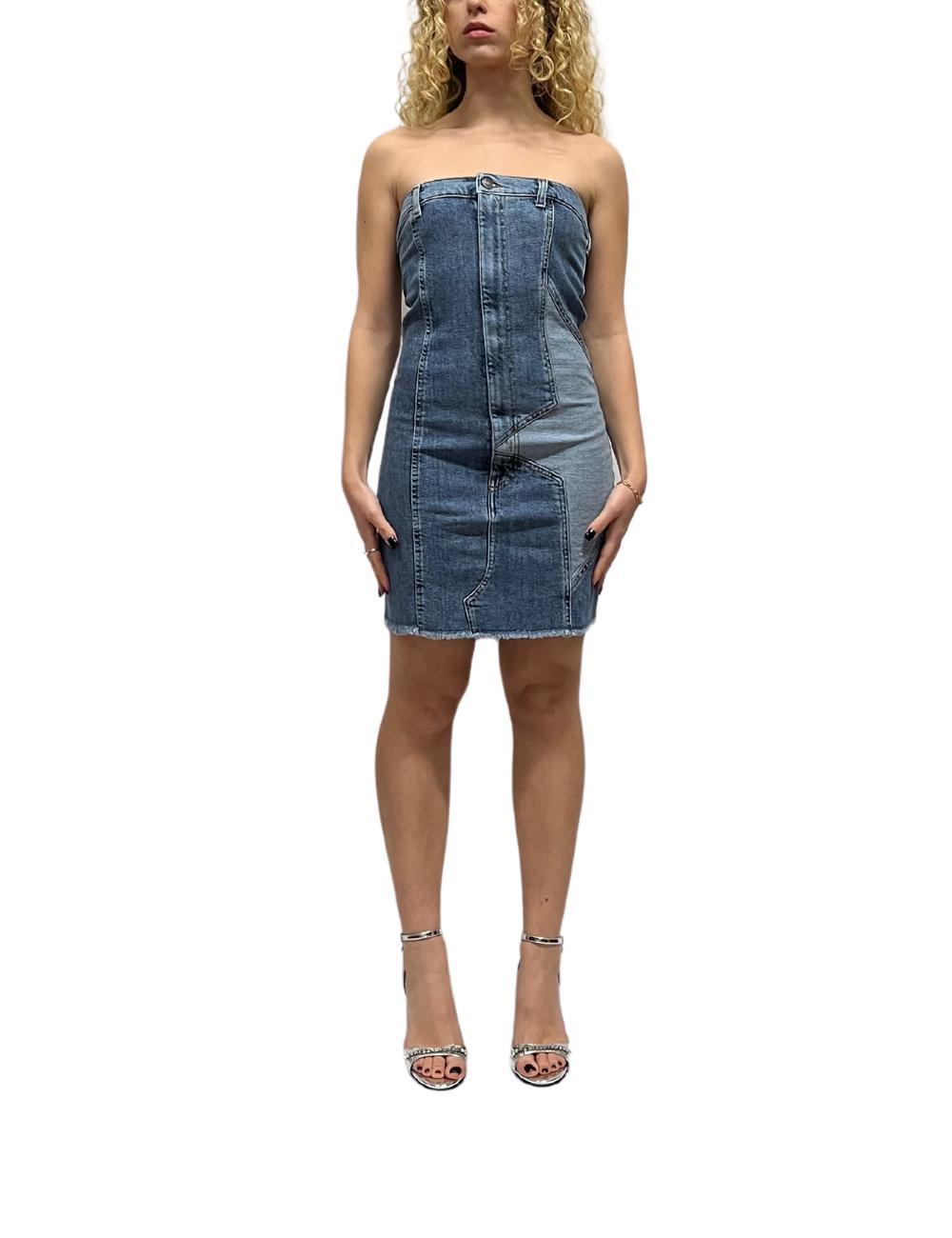 Abito Twinset Actitude in denim donna