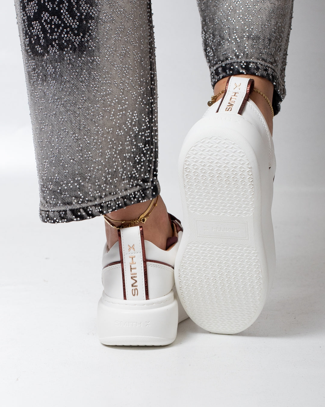 Sneakers Smith X "Stone High" donna