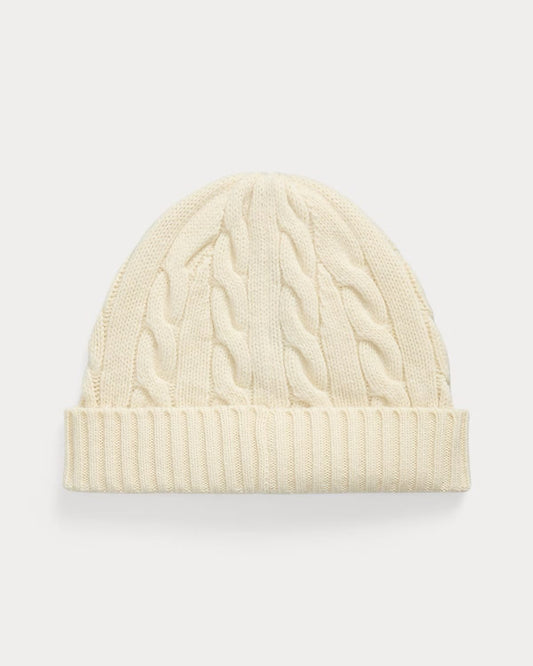 Cappello Polo Ralph Lauren in lana e cashmere con logo ricamato