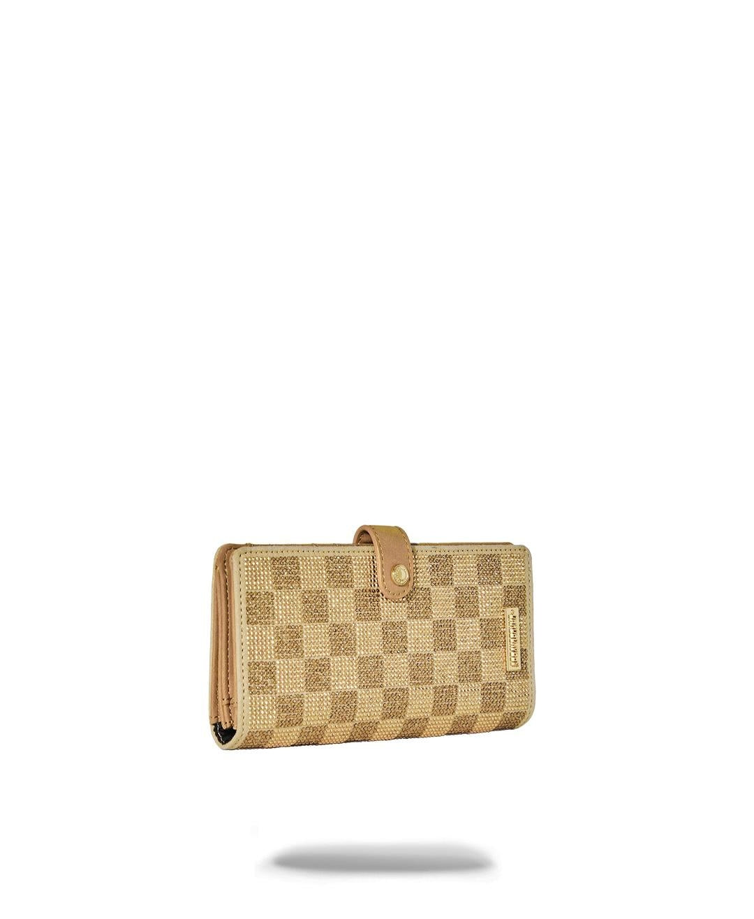 Portafoglio Sprayground 2 TONE GOLD TRINITY SINGLE FOLD WALLET single-fold wallet