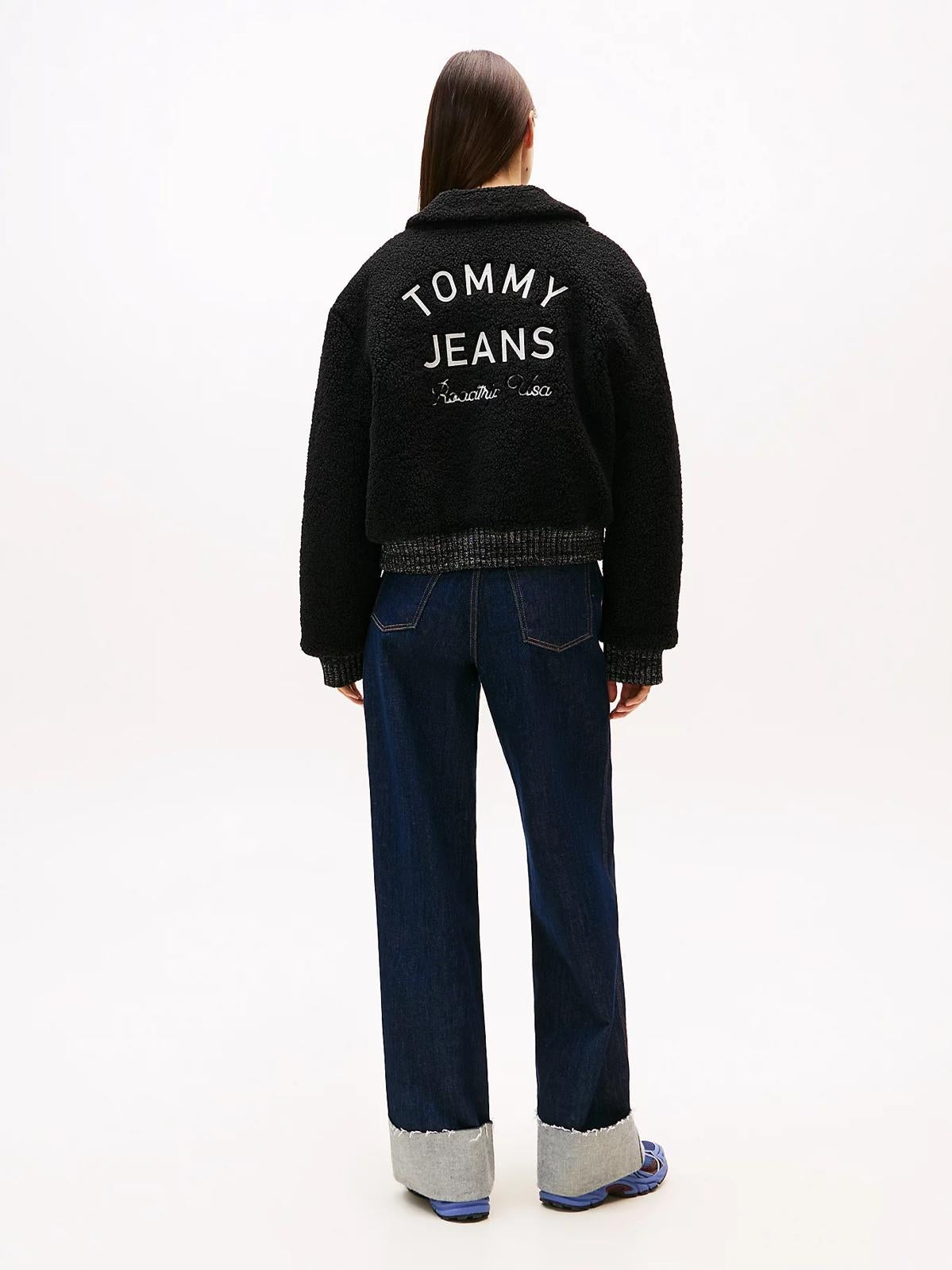 Giubbotto Tommy Jeans "Teddy Bomber" donna