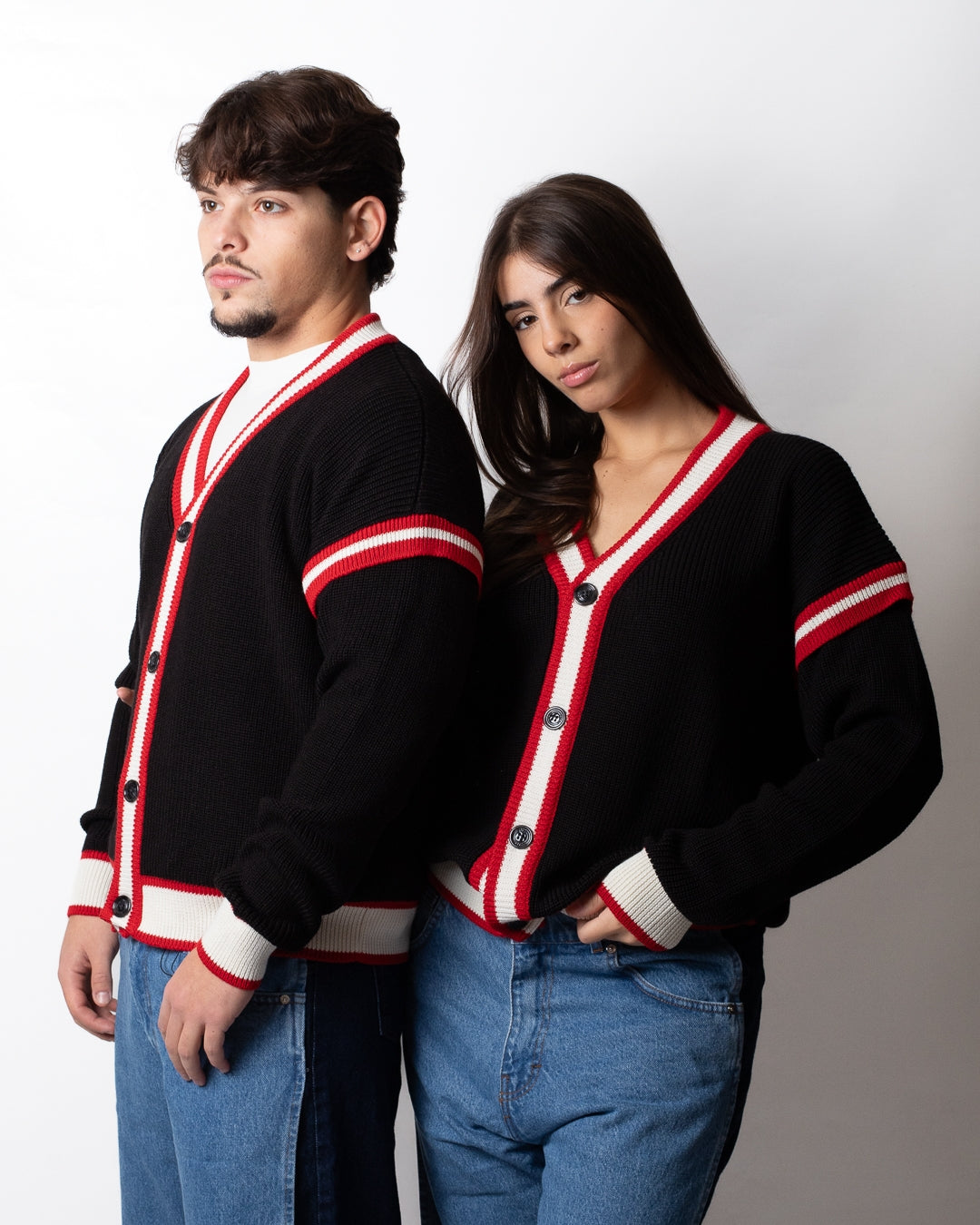 Cardigan GCDS "Logo Lounge College"