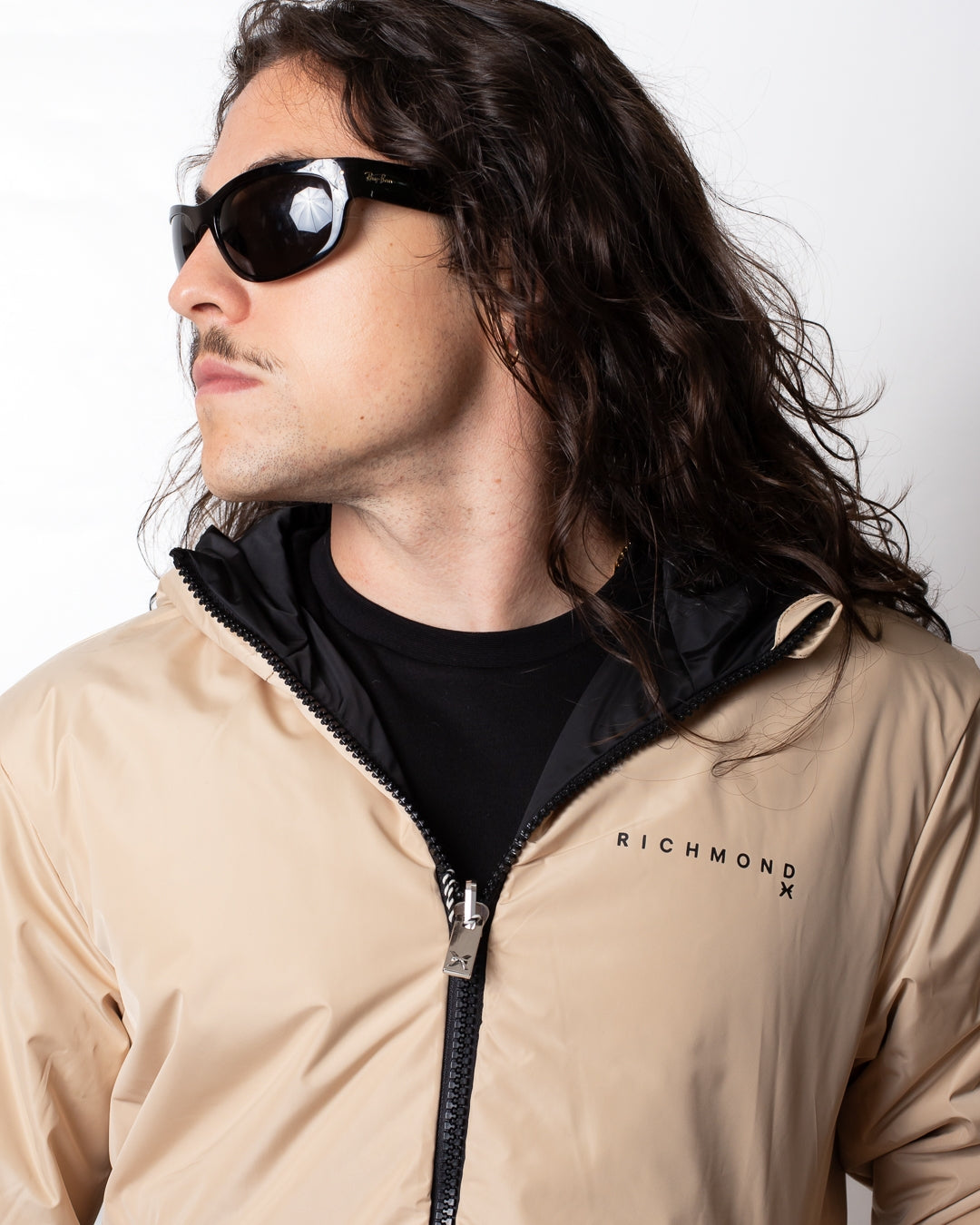 Giubbotto Richmond X reversibile in nylon uomo