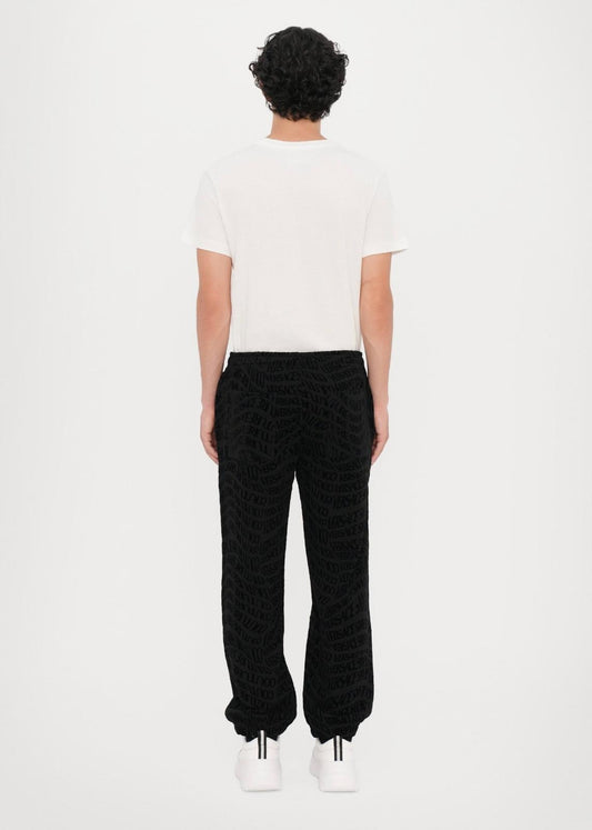 Pantalone Versace Jeans Couture in felpa "Logomania" uomo