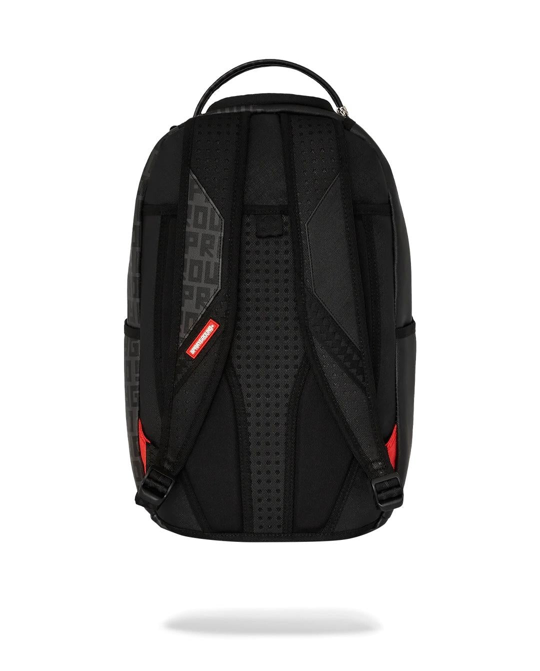 Zaino Sprayground nero Shark central split infinity dlxsv backpack