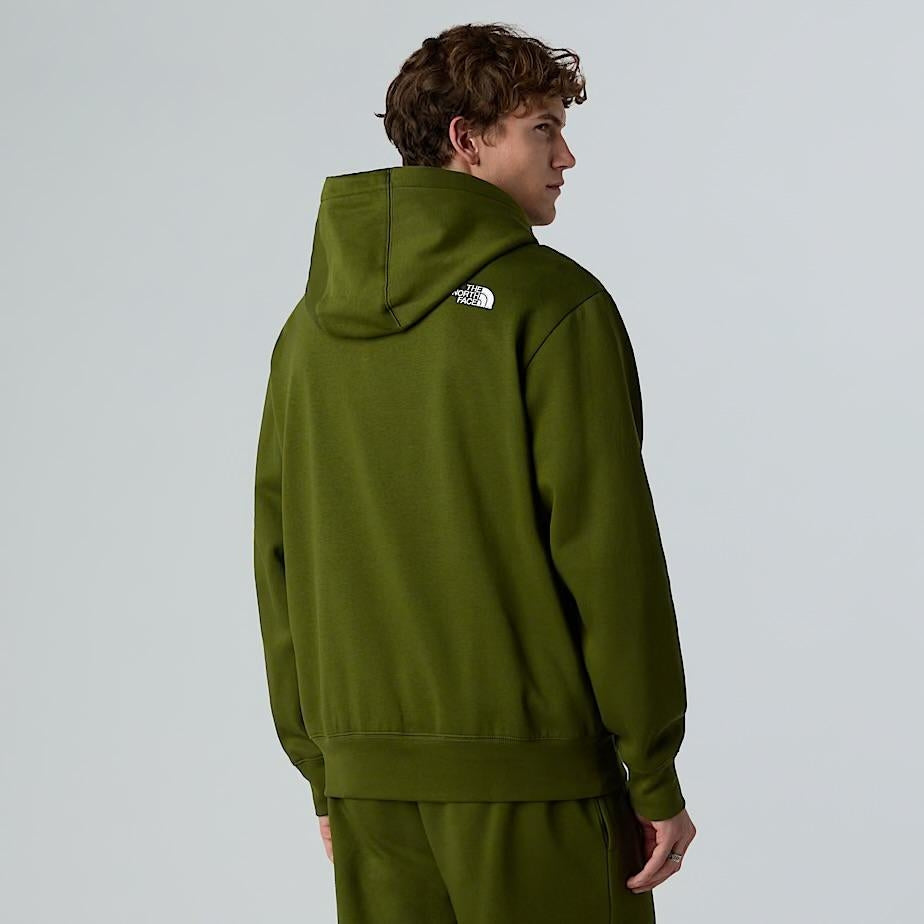 Felpa The North Face classic con cappuccio e logo ricamato uomo